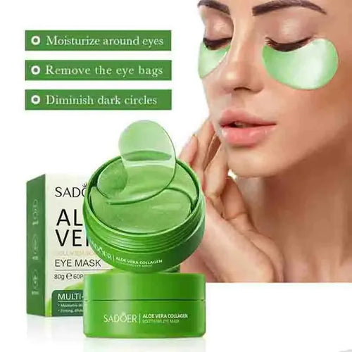 Elimina Ojeras y Bolsas en Minutos – Parches de Colágeno (60 uds)